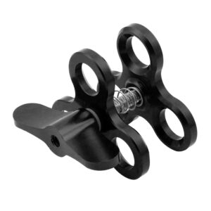 Puluz Triple Ball Closed Hole Clamp